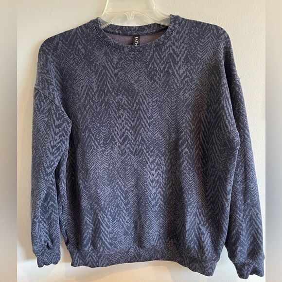 Athleta Blue Sweatshirt Size XS - Picture 1 of 7